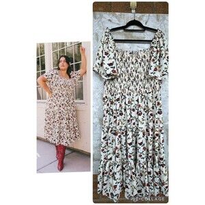 Ivy City Co Sweet Caroline floral print dress size 3 X